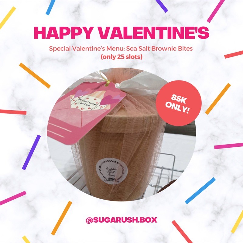 

VALENTINE’S DAY HAMPERS GIFT PACKAGE by Sugar Rush Box