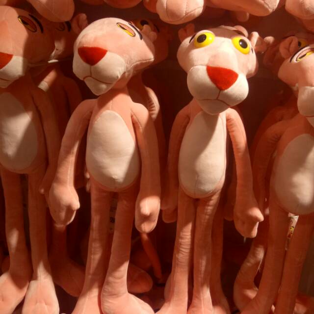Boneka pink panther miniso
