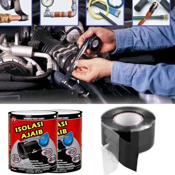 

➳ Flex Tape Isolasi Lakban Anti BOCOR Super Kuat Rubberized Waterproof ▲