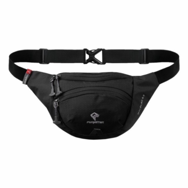 Unik Tas Pinggang Forester 40147 Malelac 0.2 Waist Bag tas Pria Outdoor - Hitam Limited