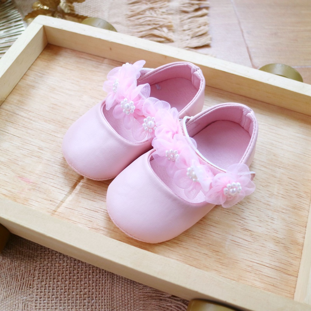 LIU08 Sepatu Bayi Anak anti slip/Baby Prewalker Shoes Belajar Jalan Bayi Pergi Jalan Fashion Casual