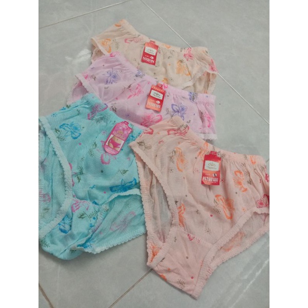 3 Pcs Cd Cewek Murah , Cd Dewasa  Remaja Murah, Cd Bunga