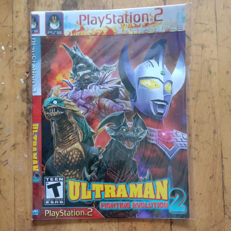 KASET PS 2 ULTRAMAN FIGHTING EVOLUTION 2