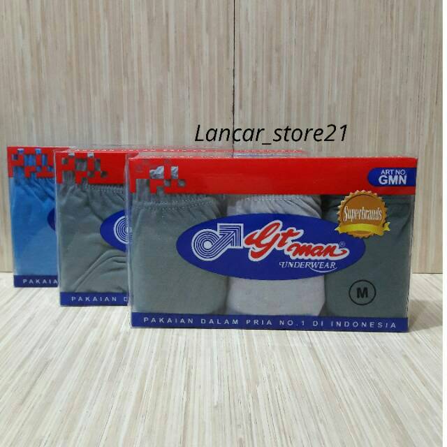 3PCS CELANA DALAM GT MAN/CELANA DALAM PRIA