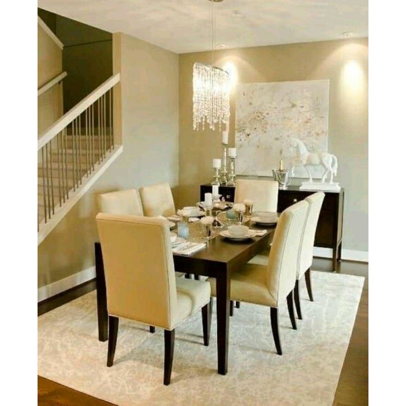 meja makan minimalis sofa natural kayu jati modern mebel jepara furniture