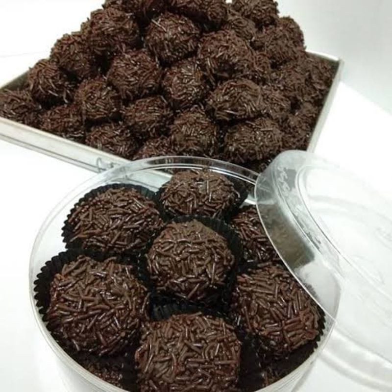 

Kue Rambutan Coklat 500gram / Toples 750mili