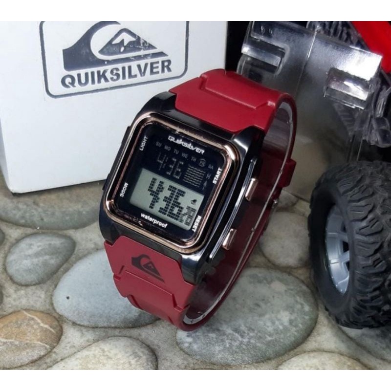 TERVIRAL BUAT BERENANG Jam Tangan QS Waterproof Digital Pria Wanita