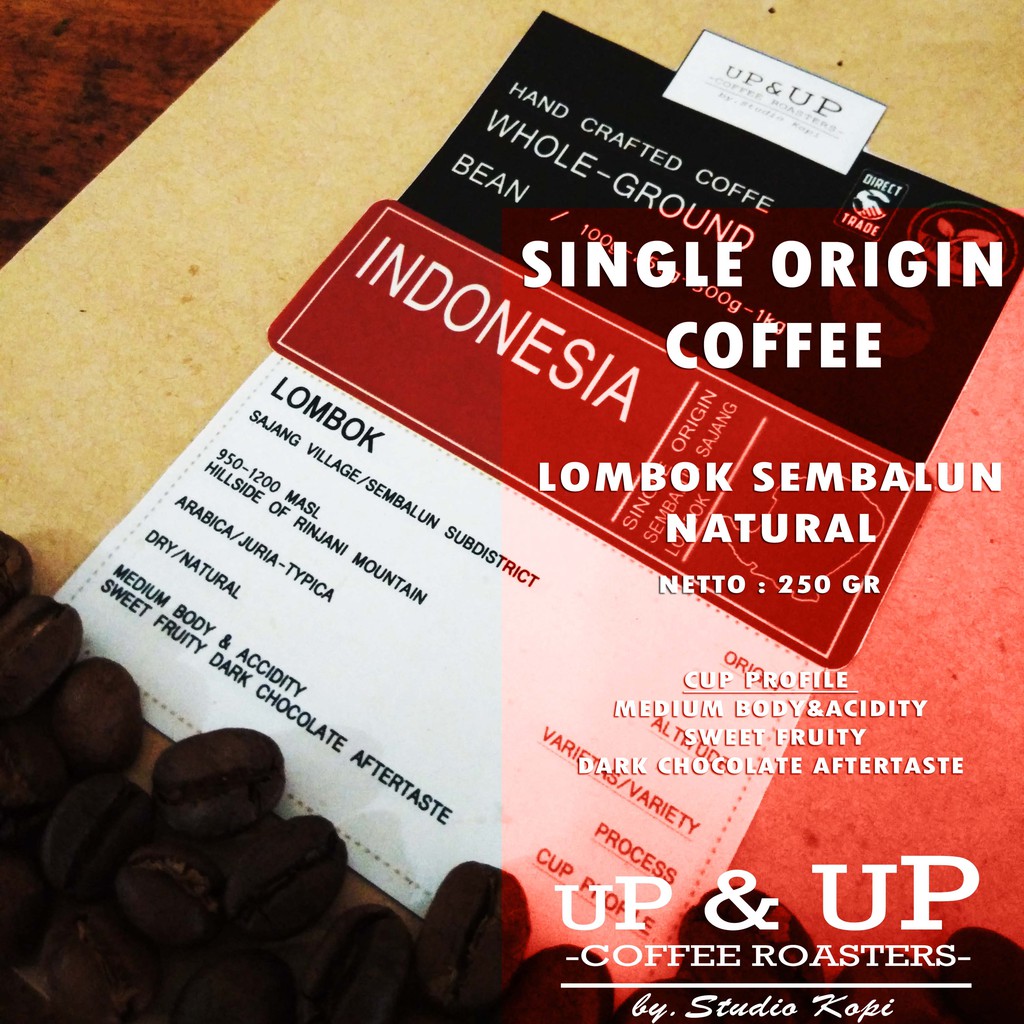 

Kopi Lombok Sembalun Arabika Natural 200 Gram