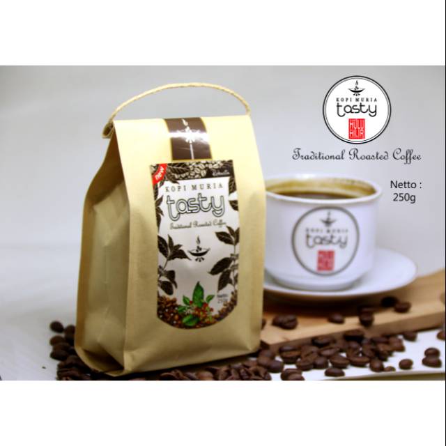 

Kopi Muria Tastyco - Traditional Roasted Coffee 250g