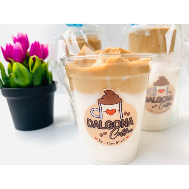 Slime Dalgona Coffee