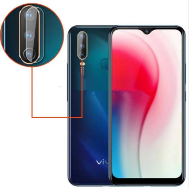 Tempered Glass Camera Vivo Y12 - Anti Gores Kamera Vivo Y12 - SC