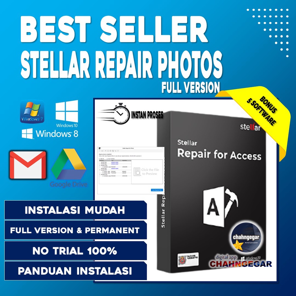 Stellar Repair Photo Full Version | Data Recovery Repair Photo Pro 2023 / Aplikasi Pemulih Gambar / Software Photo Repair