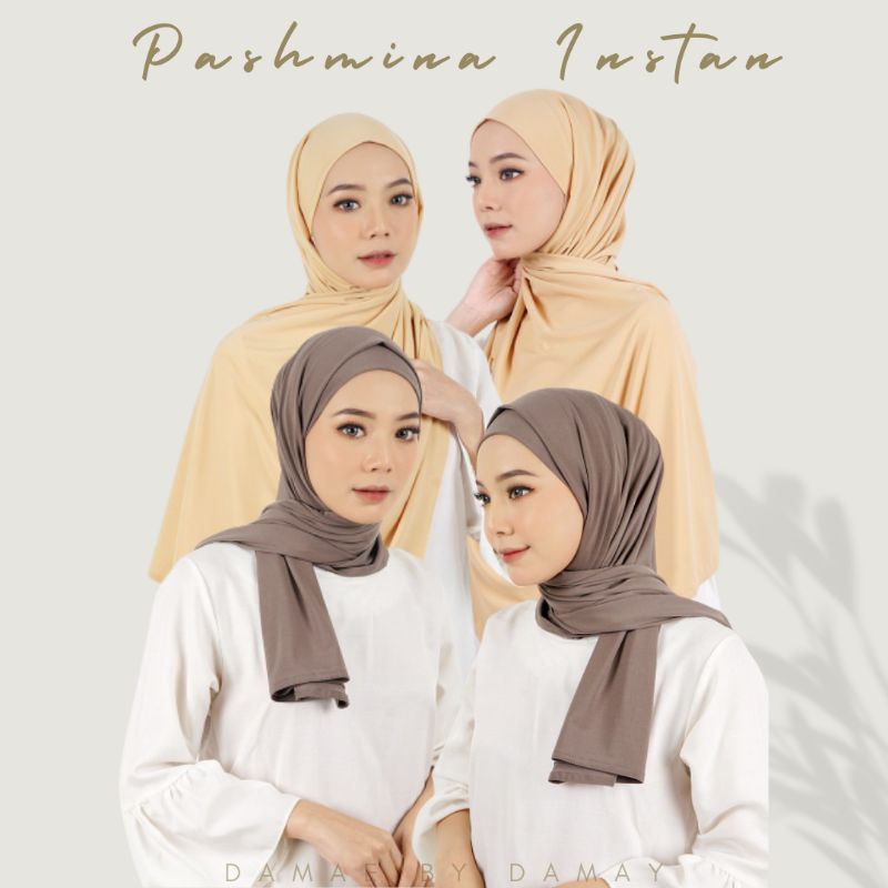 jilbab instan/kerudung pashmina instan/hijab pashmina instan bahan jersey/pashmina jersey/pashmina