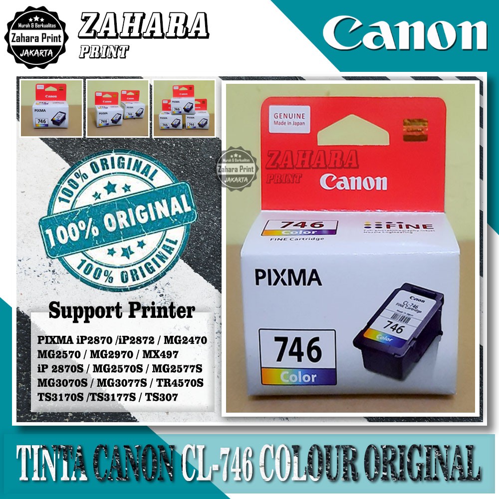 Tinta Printer Canon 746 Color
