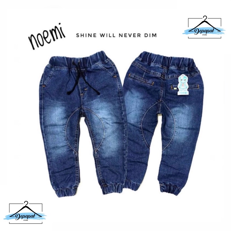 Jeans Anak Celana JOGGER Jeans Noemi 468/2-4 tahun.
