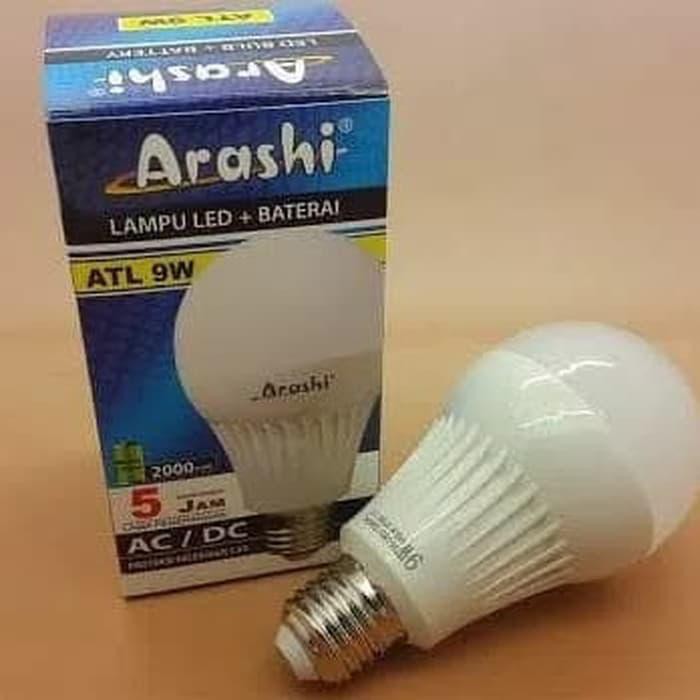 lampu led emergency arashi 9w
