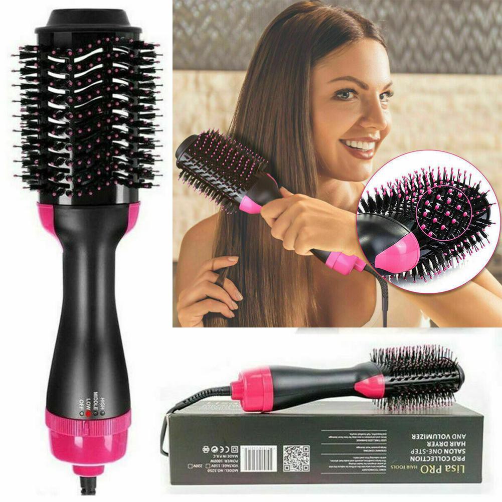 Catok Sisir Hot 3in1 Cinseer Negative Ion Catokan Straightening Hair Dryer Brush One Step