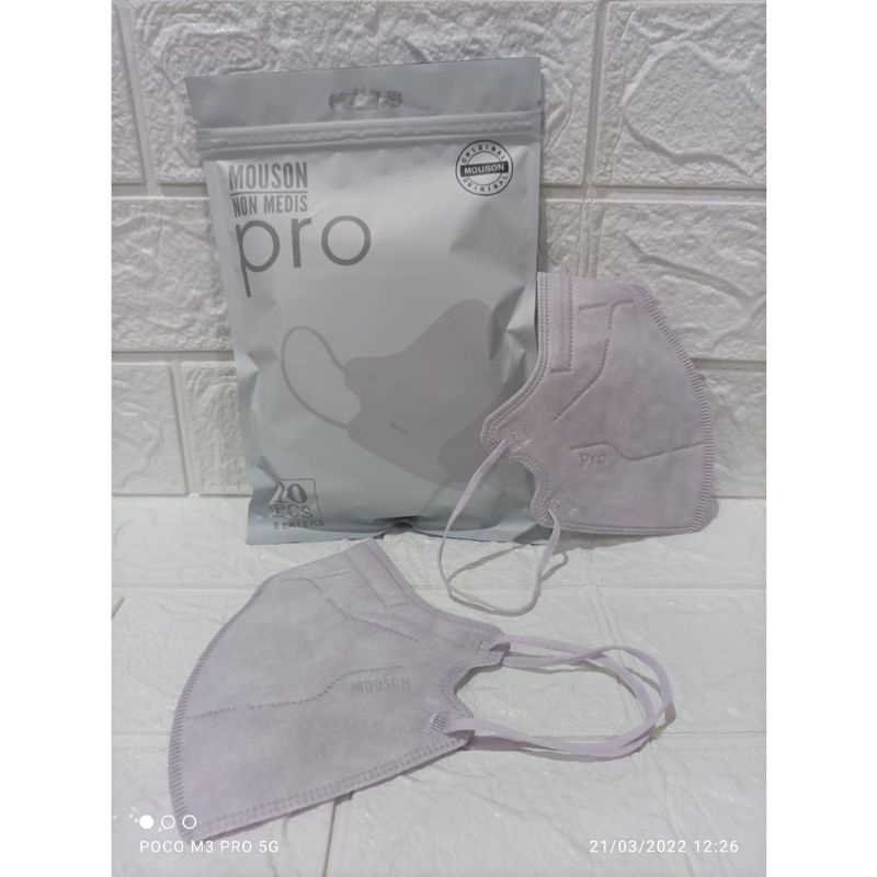 masker KN95 mouson pro isi 10pc masker KN95 mouson pro dispsable