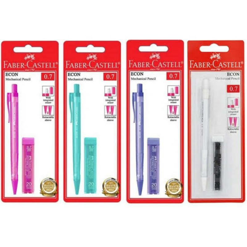 

FABER CASTELL ECON 0.7 0.5 PENSIL PILOT MEKANIK