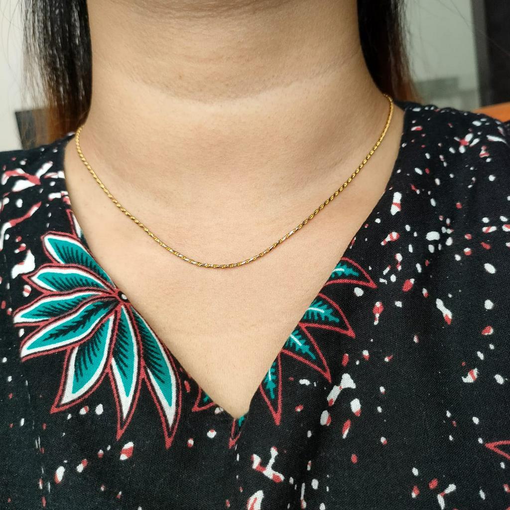 Kalung Emas 17K - 5 Gr Kadar 750 - 5013