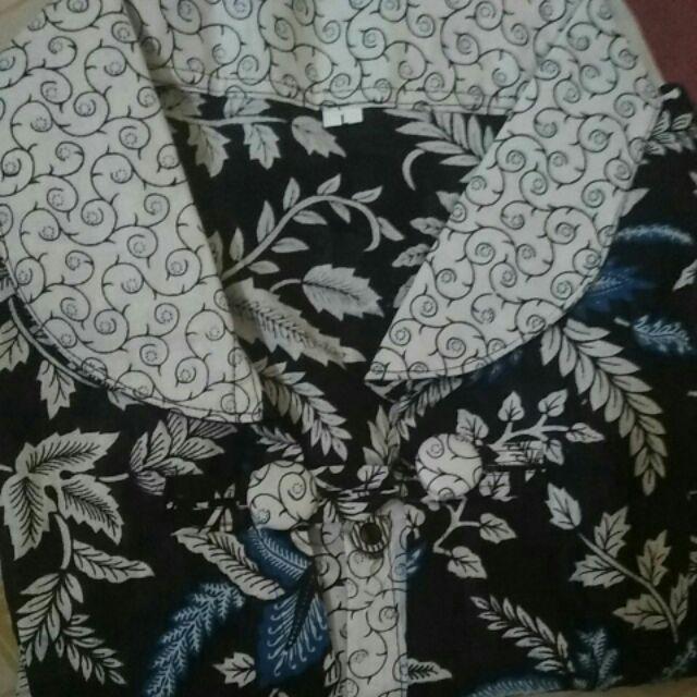 Atasan Batik Dolby Dolbi Dobby Doby Tenun Sutra Tulis Halus Katun Atbm Baron ,sarombit Atasan No