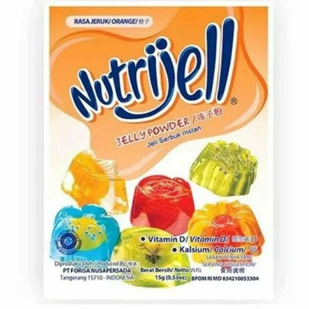 

NUTRIJELL JERUK /ORANGE 15gr