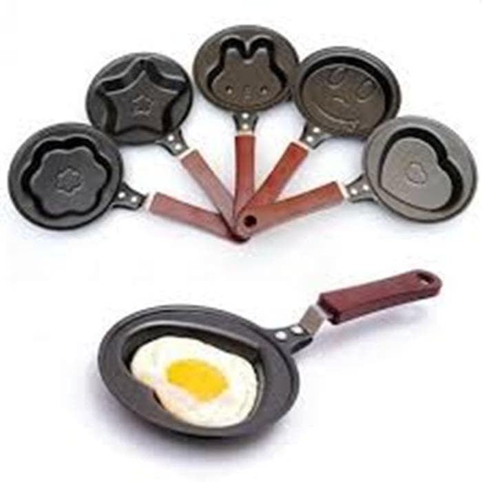 Teflon Mini Karakter / Mini Poele Frying Pan Wajan Teflon Karakter Lucu **