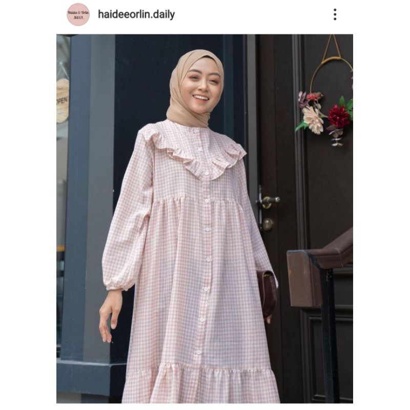 Haidee Orlin Hayya Gingham Nude