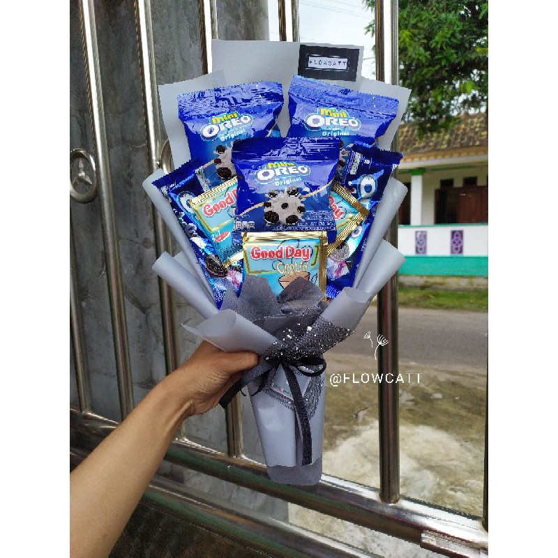Bucket Snack All Blue / Buket Jajan Serba Biru / Bucket Snack / Buket Snack
