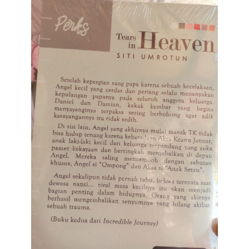 tears in heaven Siti umrotun