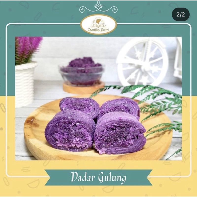 

Dadar gulung blueberry cantika putri Cake