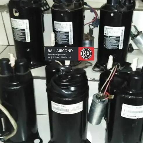 Mesin Outdoor AC Kompresor Compresor AC 1/2pk merk LG Panasonic R22 Kompresor AC Split