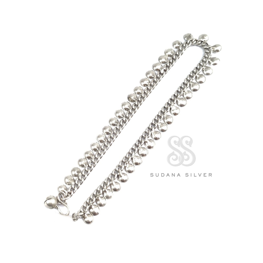 Gelang Kaki Perak Silver 925 Bali