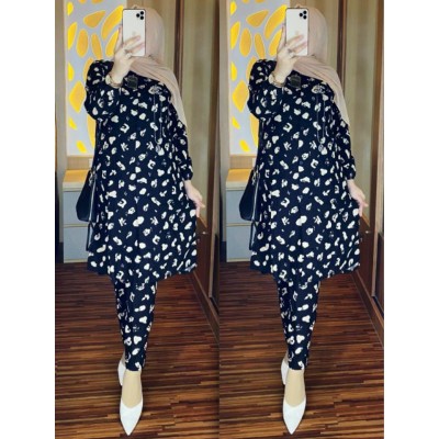 Oneset Katun Rami Premium/setelan Celana/setelan Kemeja//long Hem//kemeja