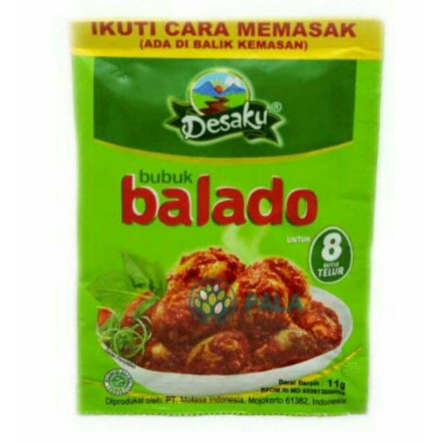 Jual Bubuk Balado Desaku 11g Shopee Indonesia