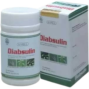 Kapsul Herbal Diabsulin Obat Herbal Alami Untuk Diabetes ISI 60 KAPSUL ALAMI AMPUH ORIGINAL