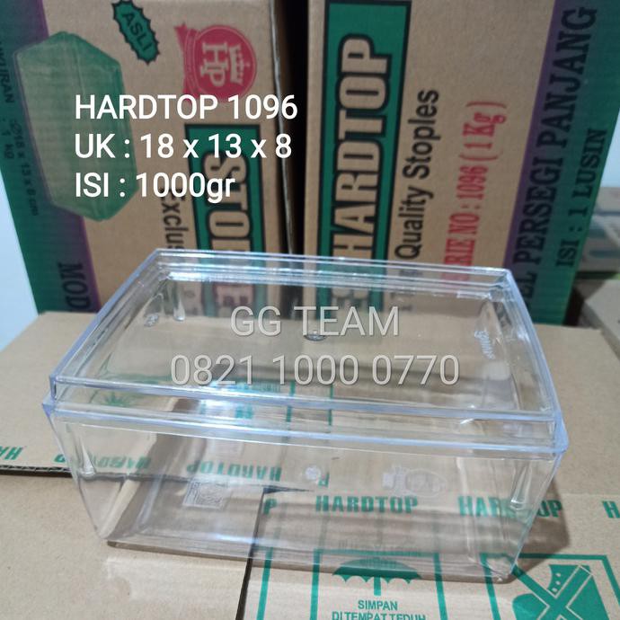 TOPLES KUE KERING PERSEGI PANJANG HARDTOP 1096