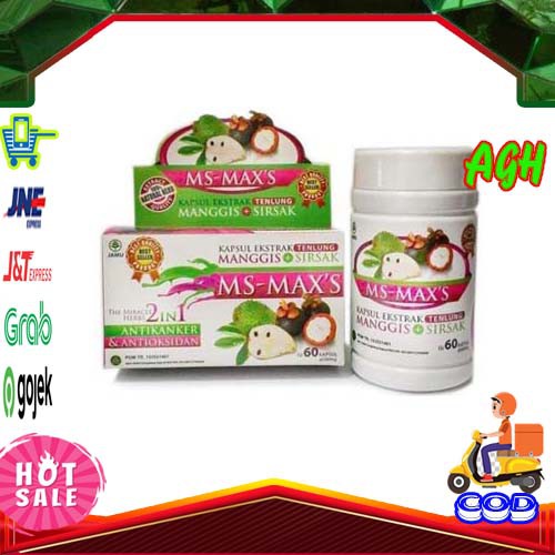 Kapsul Ekstrak Kulit Manggis dan Sirsak Ms-Maxs - 60 kapsul Darusyifa