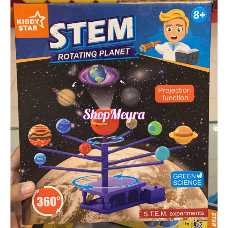 Kiddy Star STEM Rotating Planet
