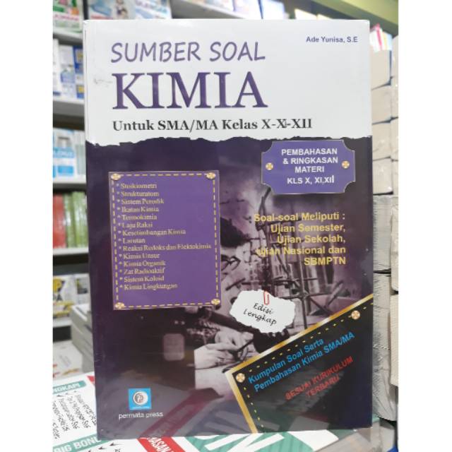 Sumber Soal Kimia Untuk Sma Ma Kelas 10 11 12 Shopee Indonesia