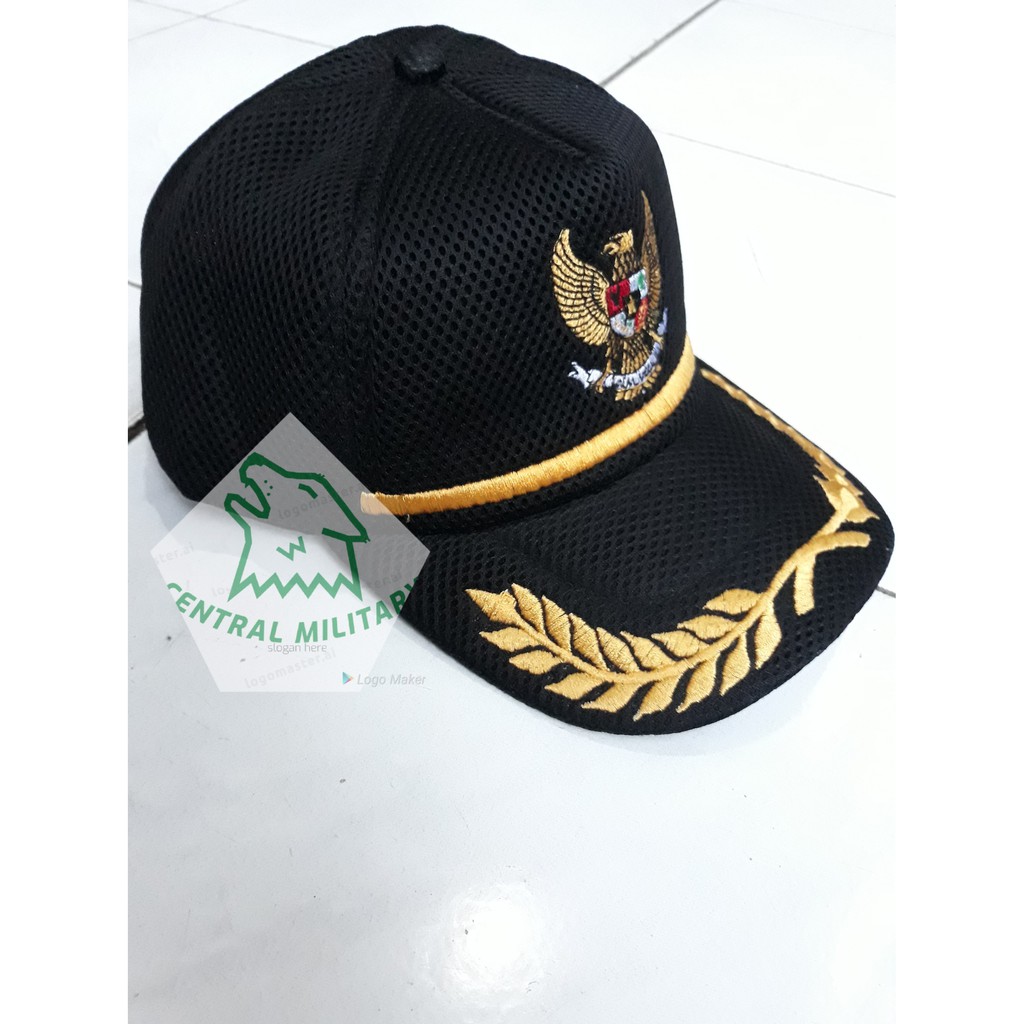 Topi Padi dan Kapas/ Topi Garuda/ Topi Kades/ Topi Camat/ Topi PNS