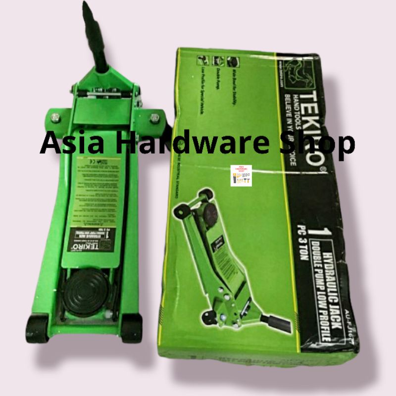TEKIRO Dongkrak buaya 3 Ton Hydraulic Jack Low Profile Dongkrak Mobil 3ton