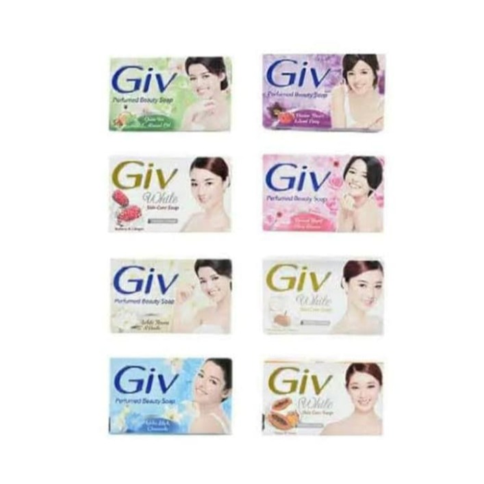 Sabun Batang Giv Bar Soap Whitening Mandi Body Bath