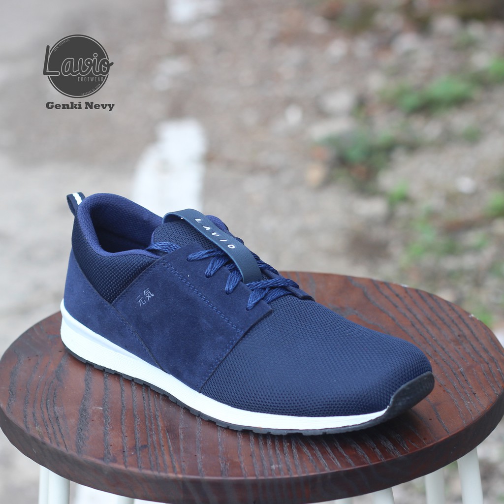 SEPATU PRIA CASUAL SNEAKERS OLAHRAGA ORIGINAL  LAVIO GENKI BEST QUALITY