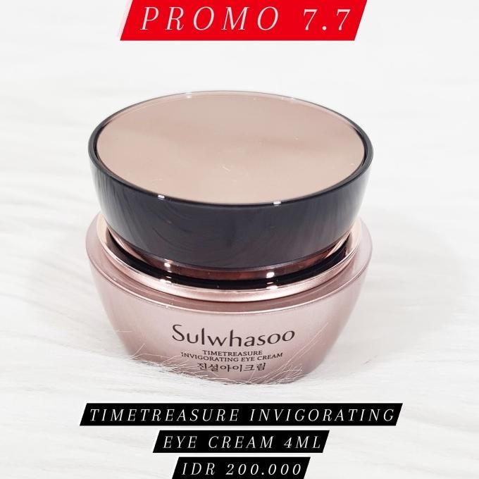 Sulwhasoo Timetreasure Invigorating Eye Cream 4 ml