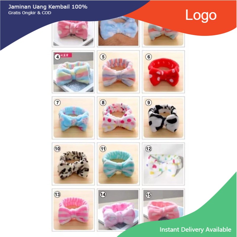 Bandana pita korea / bandana masker / bandu korea goodthingsgoodmood