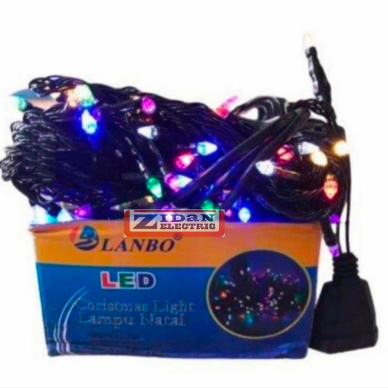 Lampu Thumbler Led Warna Warni / Lampu Hias Natal Led Warna Warni / Lampu tumblr Led Merah Putih