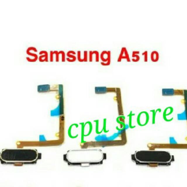 Flexibel flexible fingerprint home button tombol depan Samsung A5 2016 A510 A510f original.