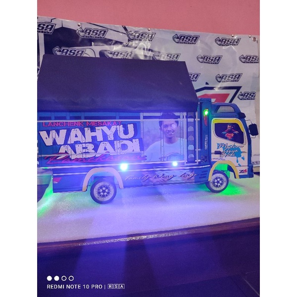 miniatur truk oleng wahyu abadi jumbo