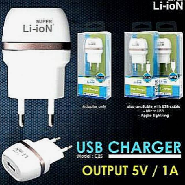 Usb Charger Li_ion